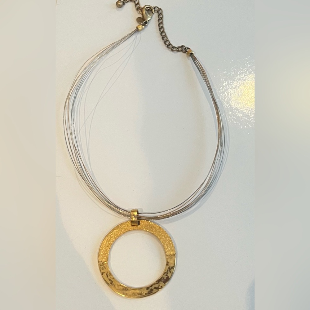 Chicos Gold and Silver Necklace